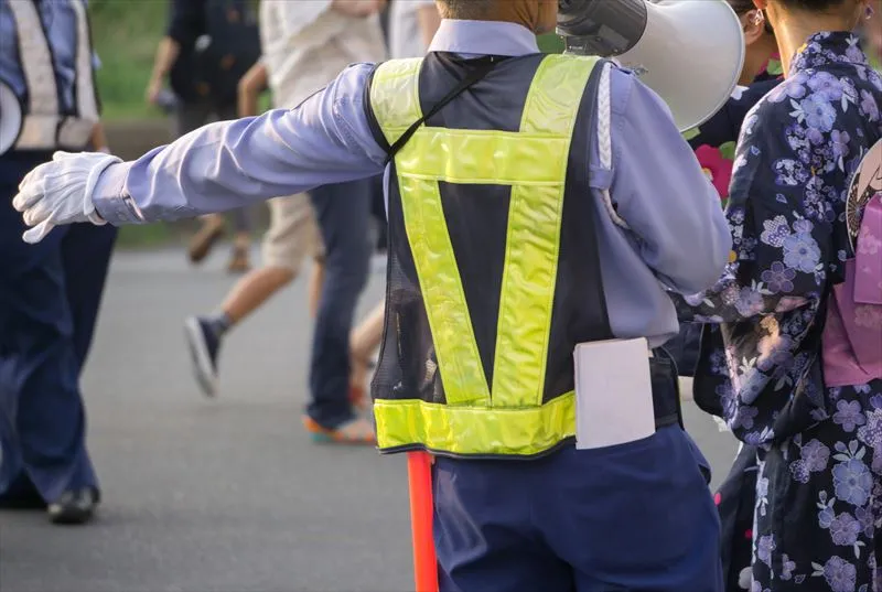 雑踏警備における広報の種類